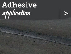 Adhesive application