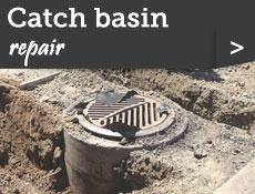 Catch basin repair